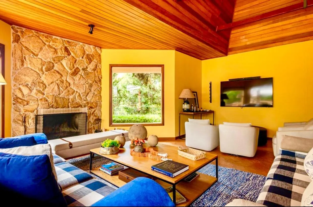 Casa Deliciosa Com Jacuzzi Em Condominio Em Campos Do Jordao