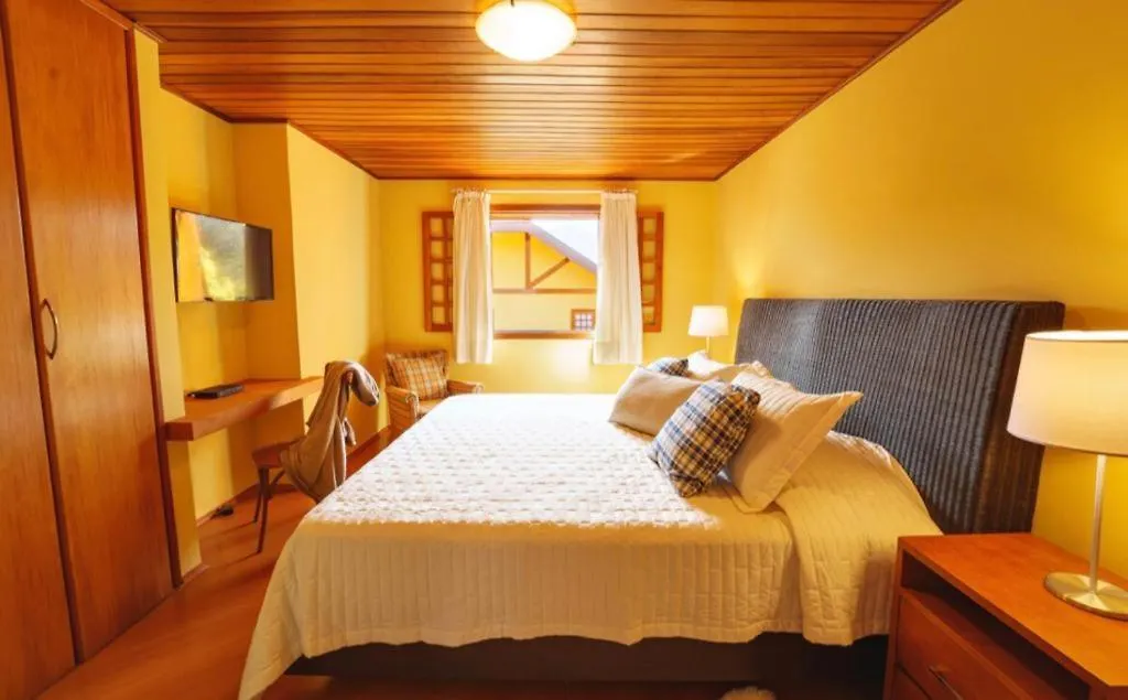 Casa Deliciosa Com Jacuzzi Em Condominio Em Campos Do Jordao